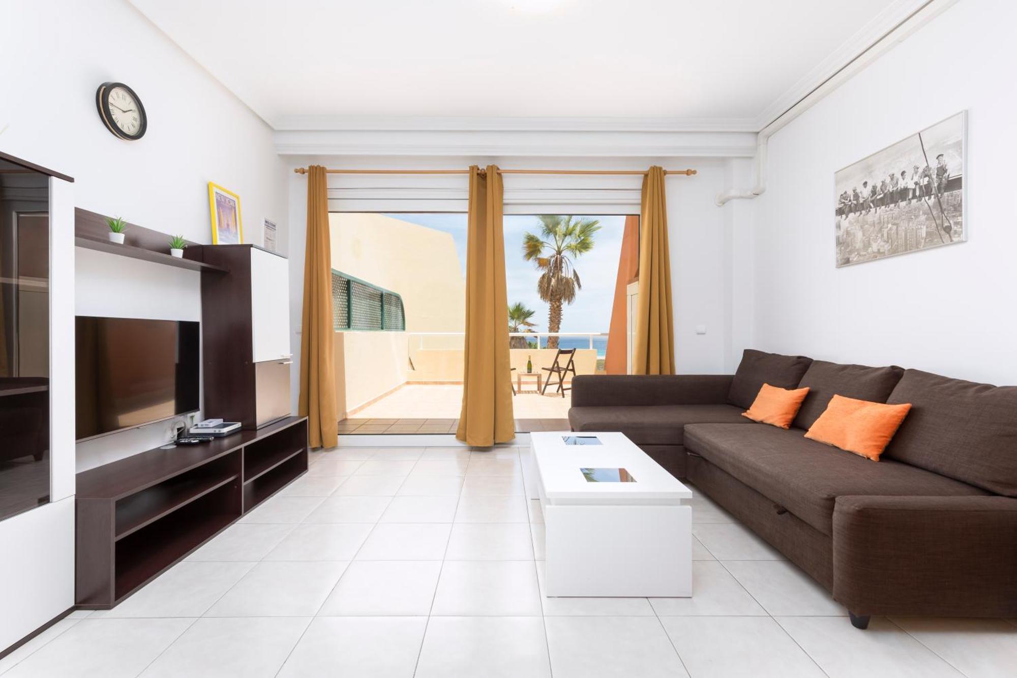 Cosy Beach Front Apartment 莫罗德哈布雷 外观 照片